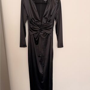 Express Black Long Sleeve Dress